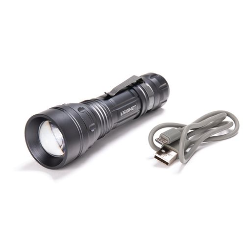 פנס אלומיניום טעינת 380 USB לומן+מגנט SIGNET