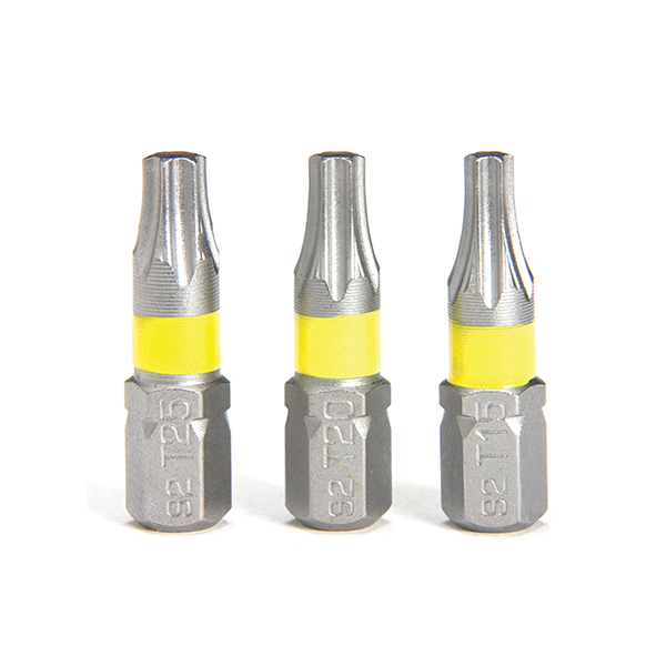 3 יח ביט T6 TORX צהוב SIGNET