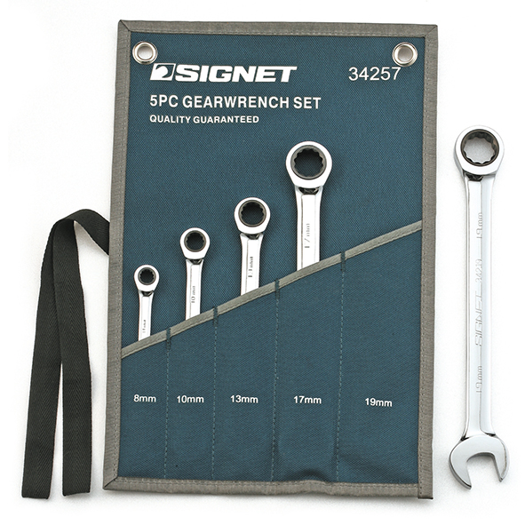 סט רינג פתוח רצט 5 יח ממ בנרתיק SIGNET
