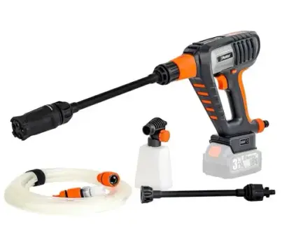 אקדח שטיפה נטען בלחץ 18V כולל סוללה 1.5AH