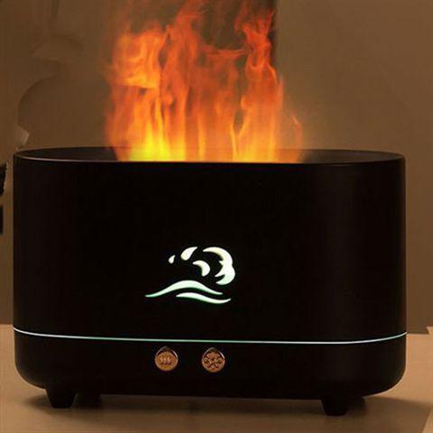 מפיץ ריח ארומטי אפקט להבה Diffuser with Flame Light