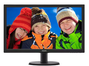 מסך Philips 243V5QHABA/01 23.6 HDMI/SPKR/DVI/VGA