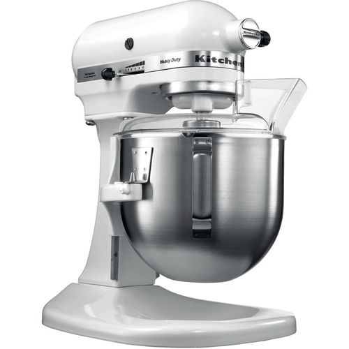 מיקסר מקצועי כולל קערה גדולה 4.8 ליטר KitchenAid קיטשן אייד 5KPM5EWH לבן