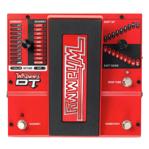 DIGITECH WHAMMY DT PITCH SHIFTING WITH DROP AND RAISED TUNING
