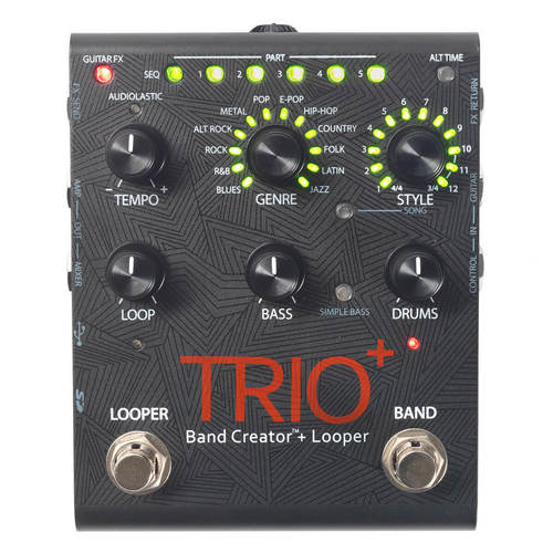 DIGITECH TRIO PLUS BAND CREATOR + LOOPER אפקט לופר