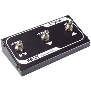 DIGITECH FS3XV 3-BUTTON FOOTSWITCH