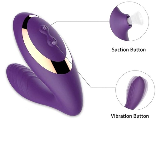 הויברטור היונק הלהיט החדש  Carlota G-spot and Suction Vibrator