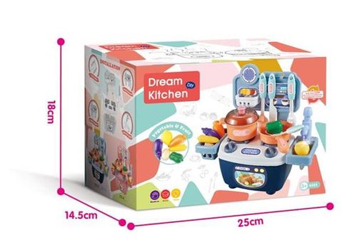 מיני מטבח עם מים זורמים