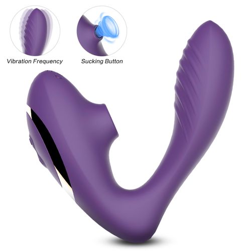 הויברטור היונק הלהיט החדש  Carlota G-spot and Suction Vibrator