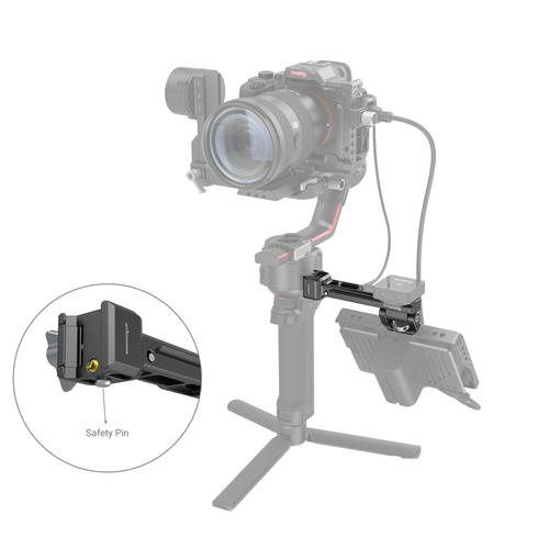 זרוע צד מתכווננת לחיבור מוניטור לגימבל SmallRig 