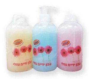 סבון ידיים שלישייה
