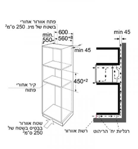 ‏תנור בנוי Sauter GALAXY 6071 סאוטר