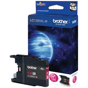 מילוי דיו מגנטה (אדום) מקורי LC1280XL-M Brother ברדר