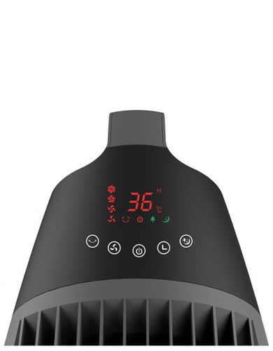 מאוורר  מגדל 100W דיגיטלי+שלט SPEED super  שחור ואפור