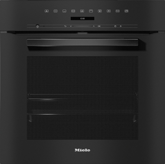 תנור בנוי פירוליטי 60 ס"מ שחור מבית MIELE מילה דגם H7260BP Black