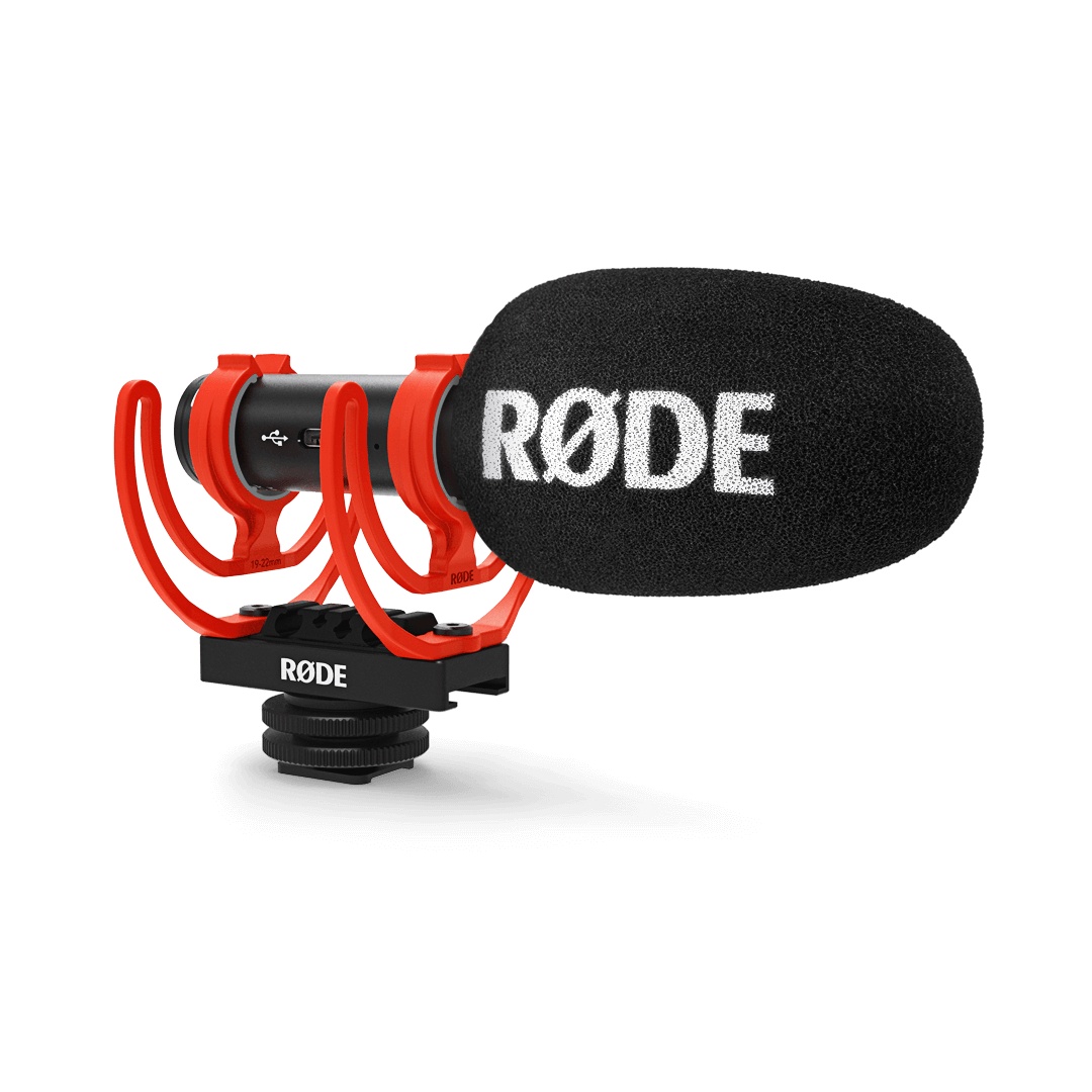 מיקרופון לצילום ושידור Rode VideoMic GO II