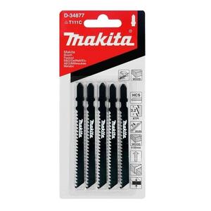 מארז 5 להבי חיתוך עץ למסור אנכי Makita 8TPI 74mm T111C D-34877