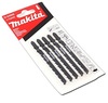 מארז 5 להבי לחיתוך מעוקל בעץ למסור אנכי Makita 6TPI 74mm T244D D-34899