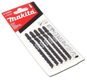 מארז 5 להבי לחיתוך מעוקל בעץ למסור אנכי Makita 6TPI 74mm T244D D-34899