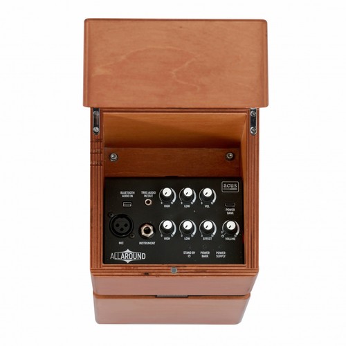 מגבר לכלים אקוסטיים ומיקרופון ACUS ALLAROUND 4 50W 360 degrees AUDIO 4