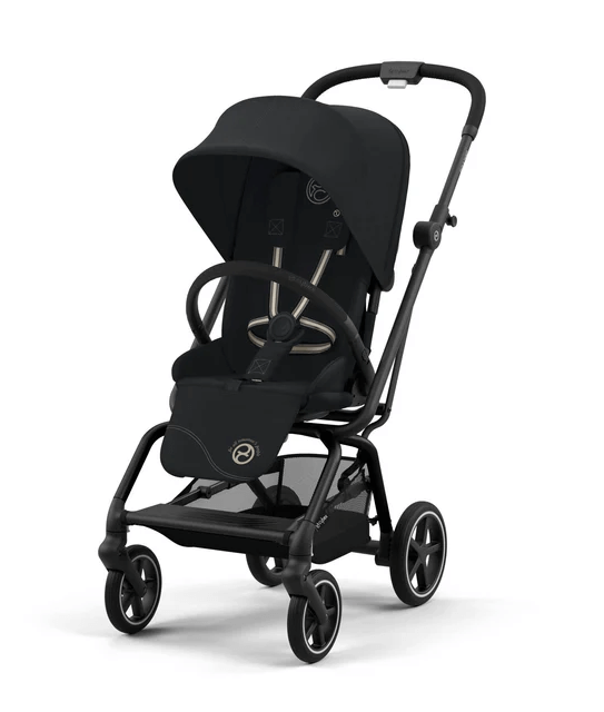 עגלת תינוק Eezy S Twist +2 Cybex שילדה צבע שחור Magic Black