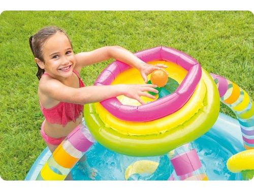 מרכז פעילות ובריכה מתנפחת לילדים - קשת 56137