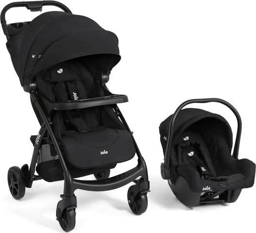 עגלת תינוק מלידה כוללת סלקל i-muze™‎ lx Travel System - שחור Raven