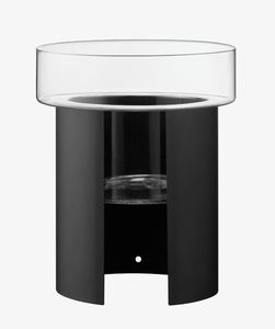  עציץ רצפתי בסיס שחור 37 ס"מ TERRAZZA Planter
