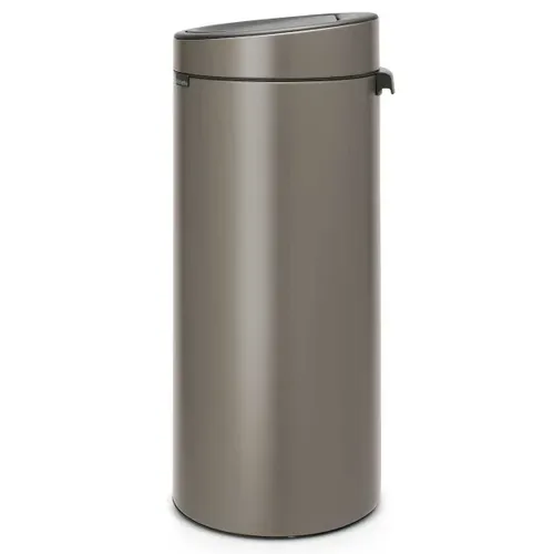פח ברבנטיה למטבח 30 ליטר - Brabantia פלטינום -24 מתוך קולקציית פחי אשפה למטבח (צילום מורחב) - שילוב מושלם בין נוחות שימוש יומיומית לסטייל נקי