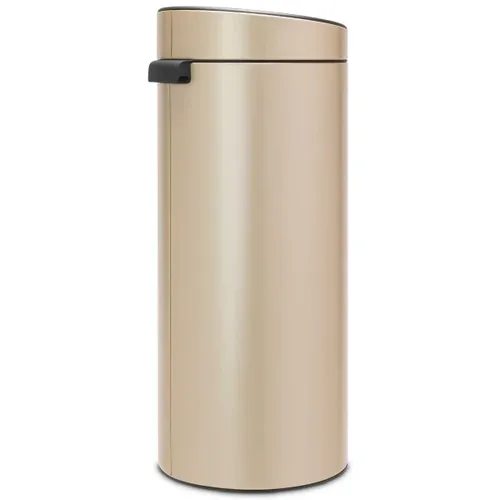 פח ברבנטיה למטבח 30 ליטר - Brabantia זהב מטאלי -24 מתוך קולקציית פחי אשפה למטבח (זווית נוספת) - איכות פרימיום בלתי מתפשרת ואחריות מלאה