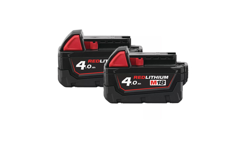 זוג סוללות 4AH 18V