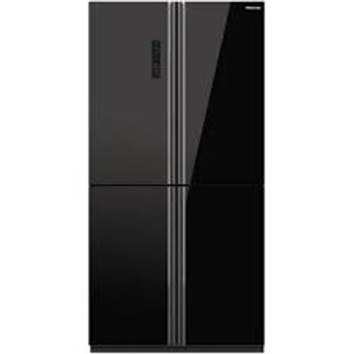 מקרר ‏מקפיא תחתון Hisense RQ82WG ‏606 ‏ליטר הייסנס זכוכית לבנה   ---מתצוגה---