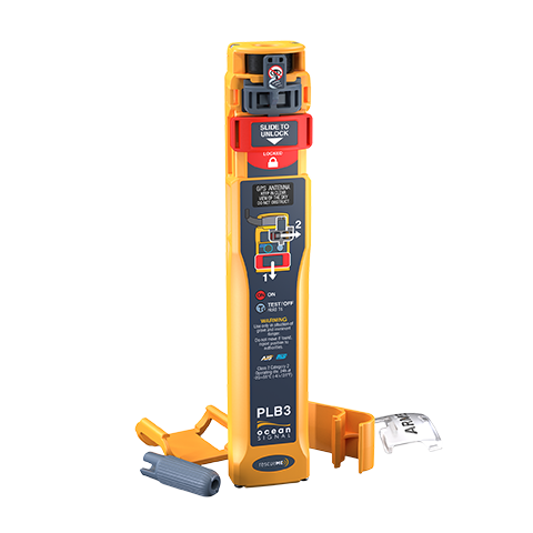 משואת איתור אישית PLB3 עם AIS RLS ו-NFC לבטיחות וחירום בים