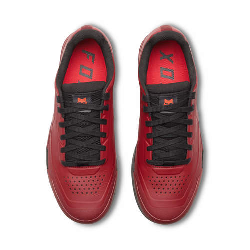 נעלי רכיבה פלאט אדום - UNION FLAT SHOE V23