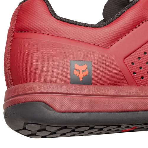 נעלי רכיבה פלאט אדום - UNION FLAT SHOE V23