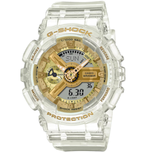 CASIO GMA-S110SG-7A צבע חדש שקוף זהב