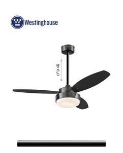 מוט מאריך 46 ס"מ Westinghouse (שחור/לבן)