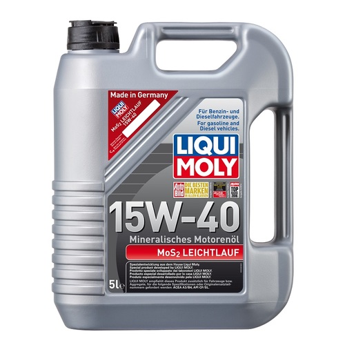 שמן מנוע Liqui Moly 15W40 MOS 2 מתוסף