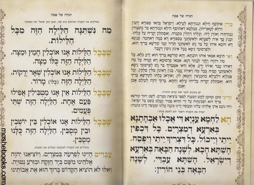 הגדה לפסח מפוארת