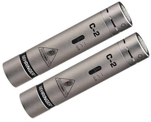 זוג מיקרופונים אולפניים קונדנסר C-2