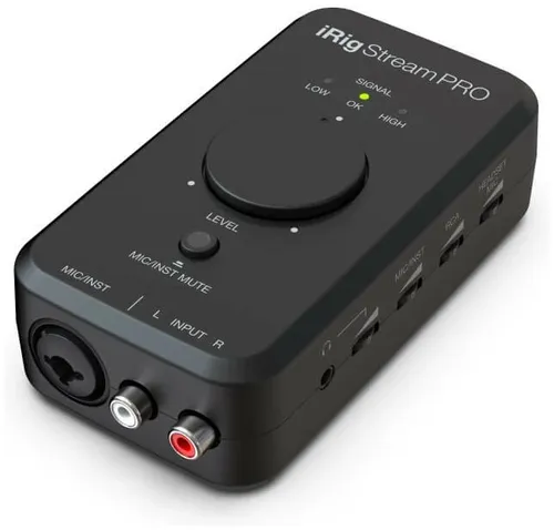 ממשק אודיו יעודי לסטרימינג iRig Stream Pro