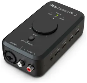 ממשק אודיו יעודי לסטרימינג iRig Stream Pro