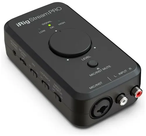 ממשק אודיו יעודי לסטרימינג iRig Stream Pro