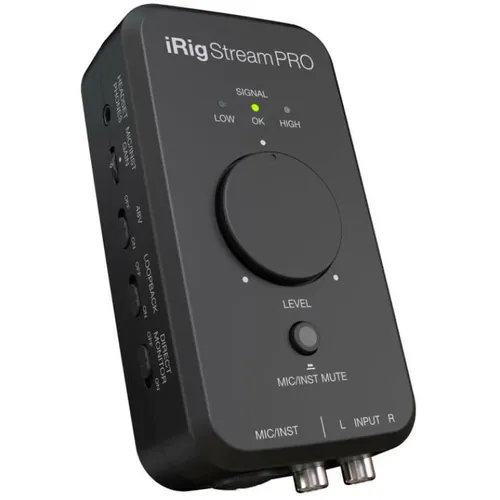 ממשק אודיו יעודי לסטרימינג iRig Stream Pro