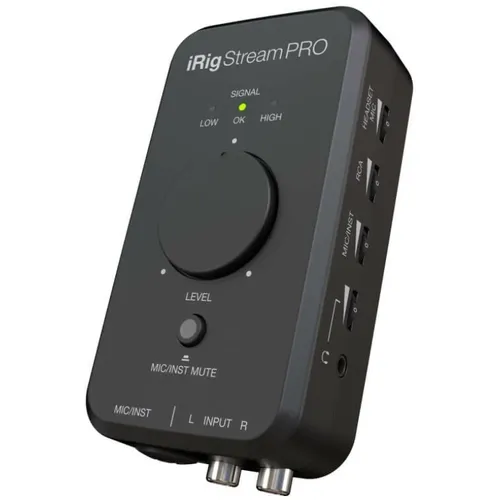 ממשק אודיו יעודי לסטרימינג iRig Stream Pro