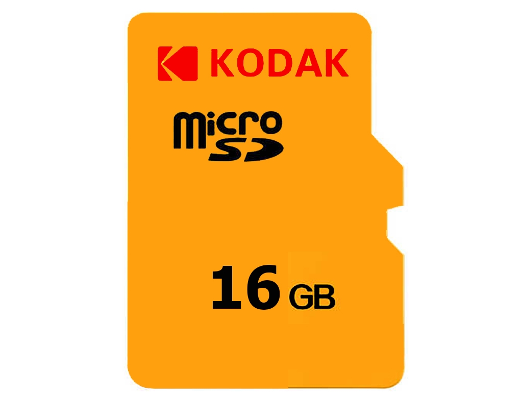 כרטיס זיכרון KODAK micro SD 16GB