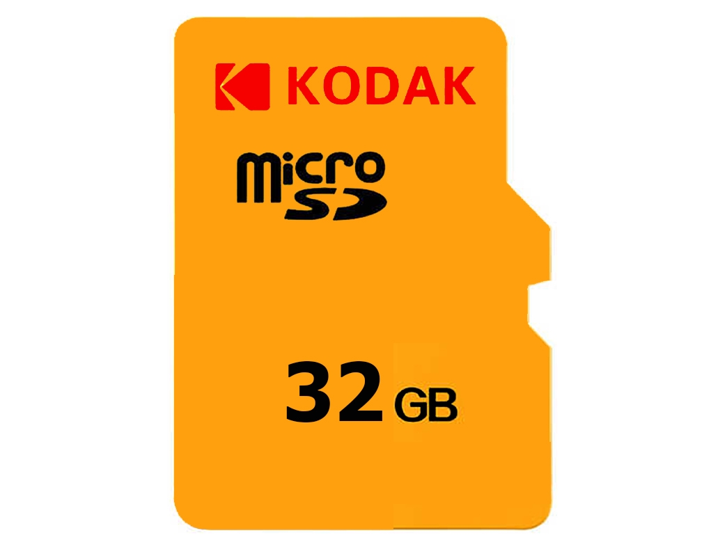 כרטיס זיכרון KODAK micro SD 32GB