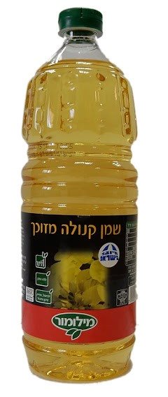 שמן קנולה מזוכך 1ליטר
