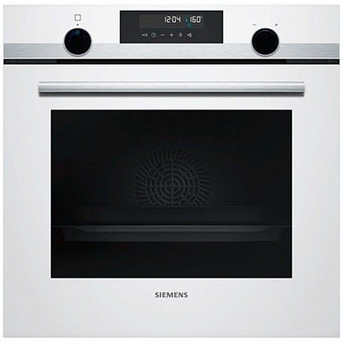 תנור בנוי iQ500 Siemens שחור/לבן דגם HB578GBW0Y