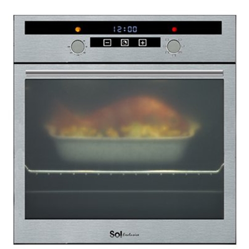 תנור אפייה בנוי SOL דגם TH670 נירוסטה
